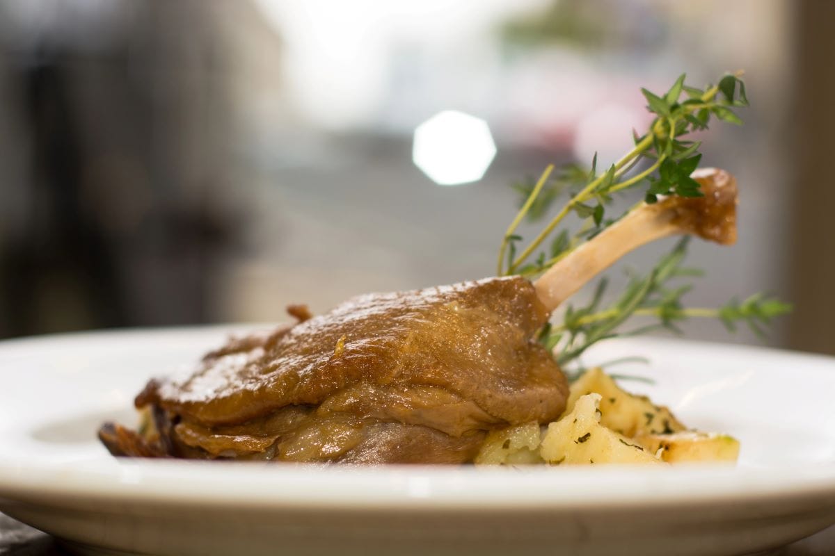 Duck Confit with Southern GritsIanRedding