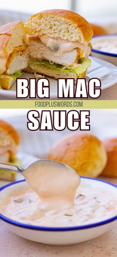Easy Big Mac Sauce Recipe with Thousand Island