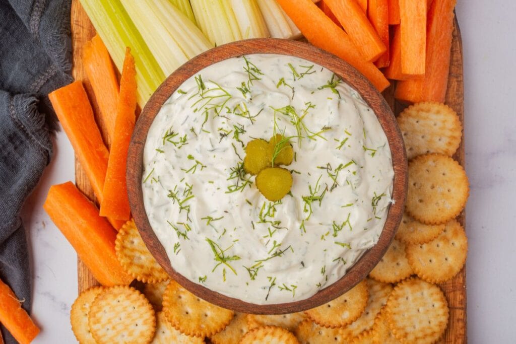 Easy Dill Pickle Dip by Recipes From A Pantry