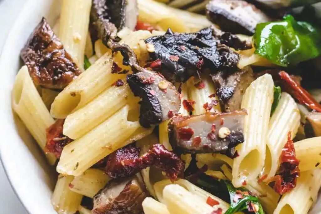 Easy Five Ingredient Penne Pasta by When Salty and Sweet Unite