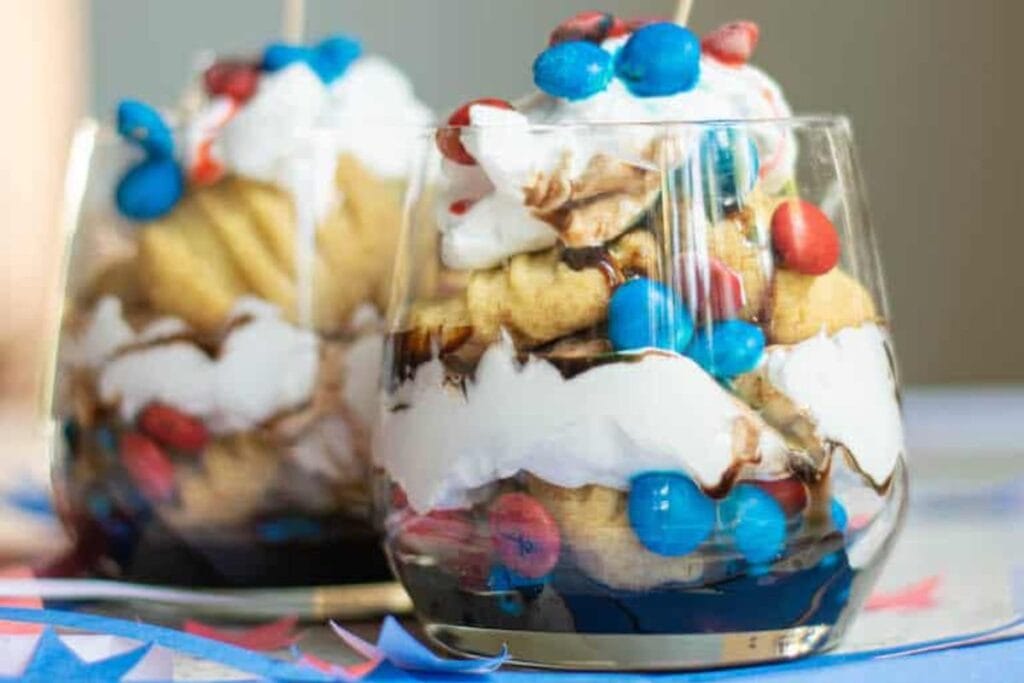 Easy Red White And Blue Trifle by Recipes From A Pantry