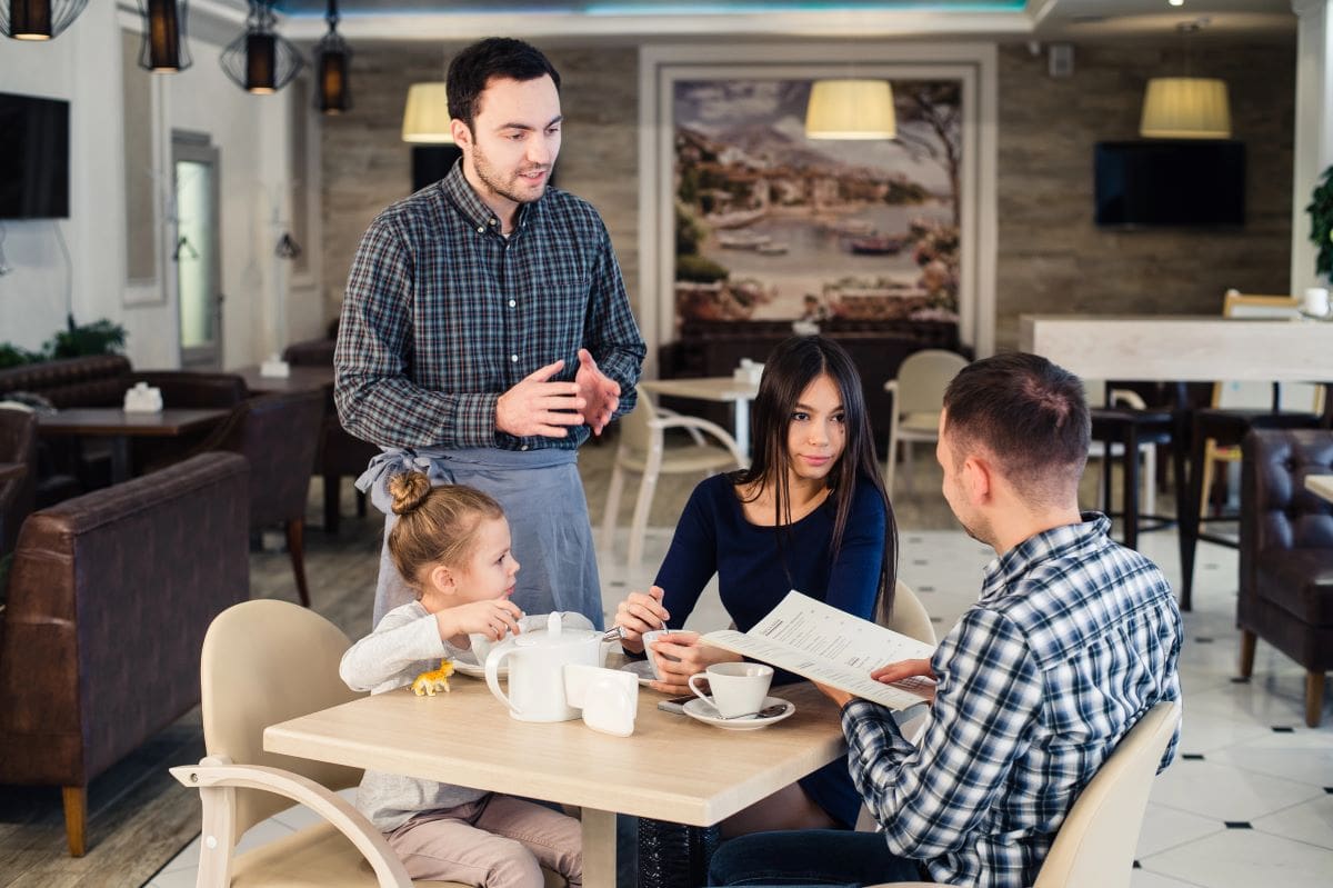 Family in restaurantRomankosolapov