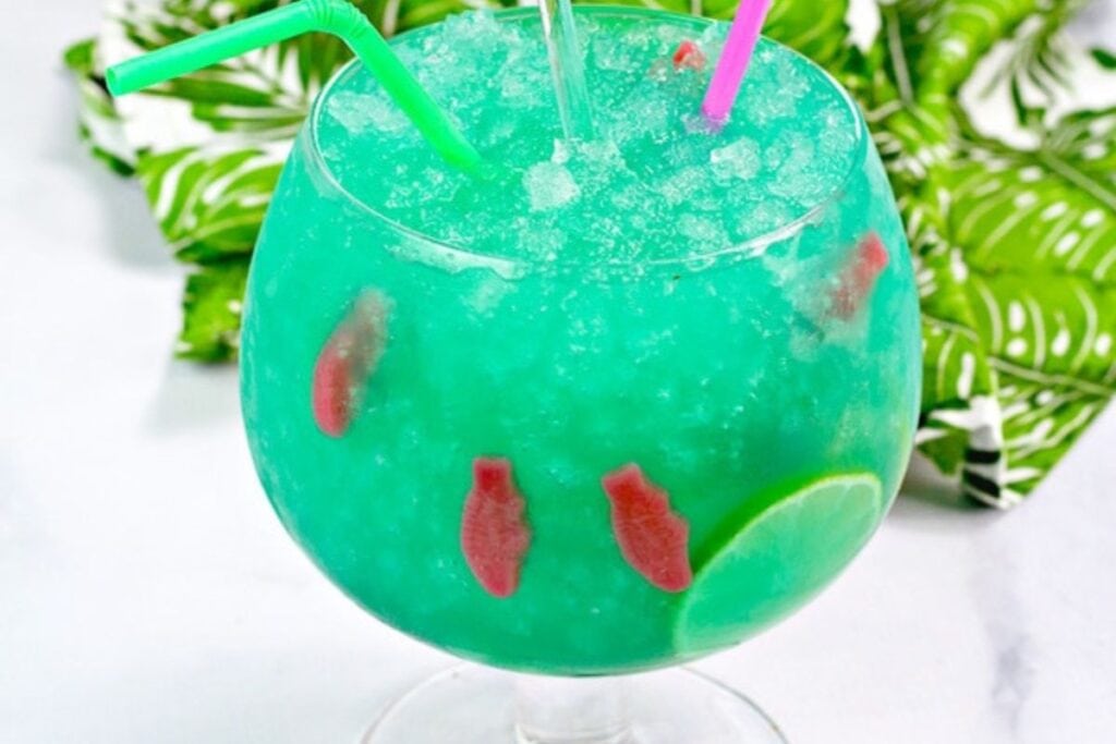 Fish Bowl Drink by Baking Beauty