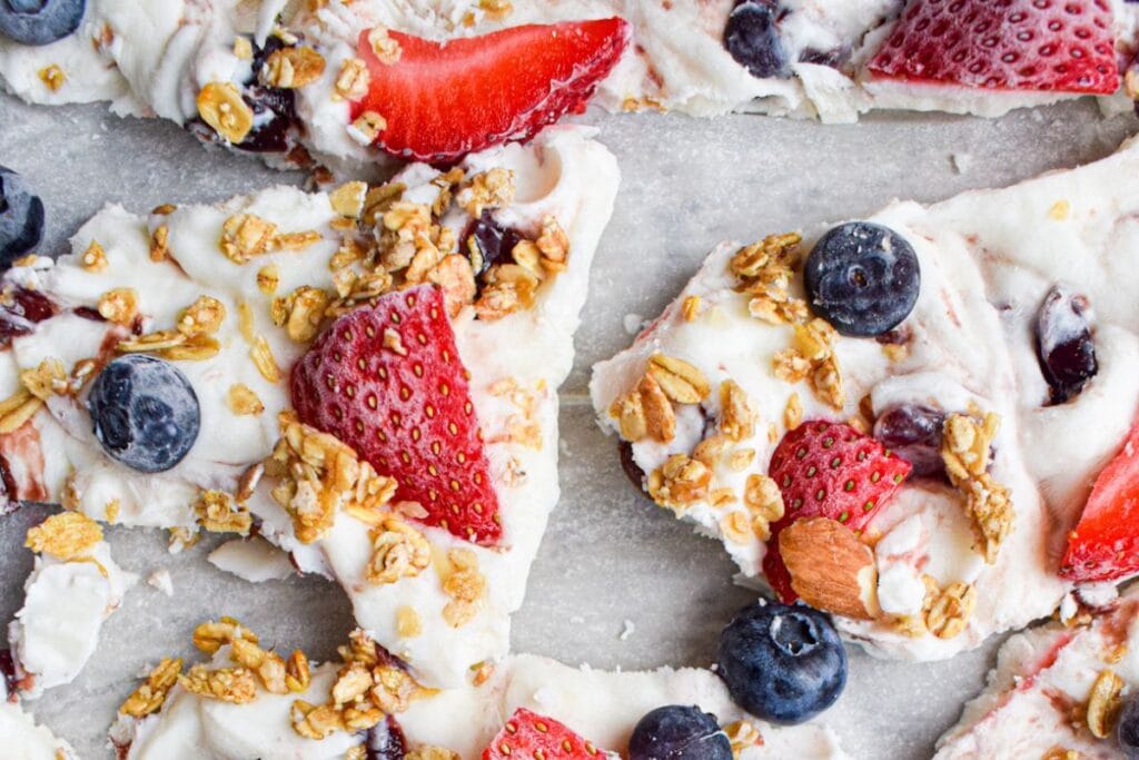 Red White and Blue Food