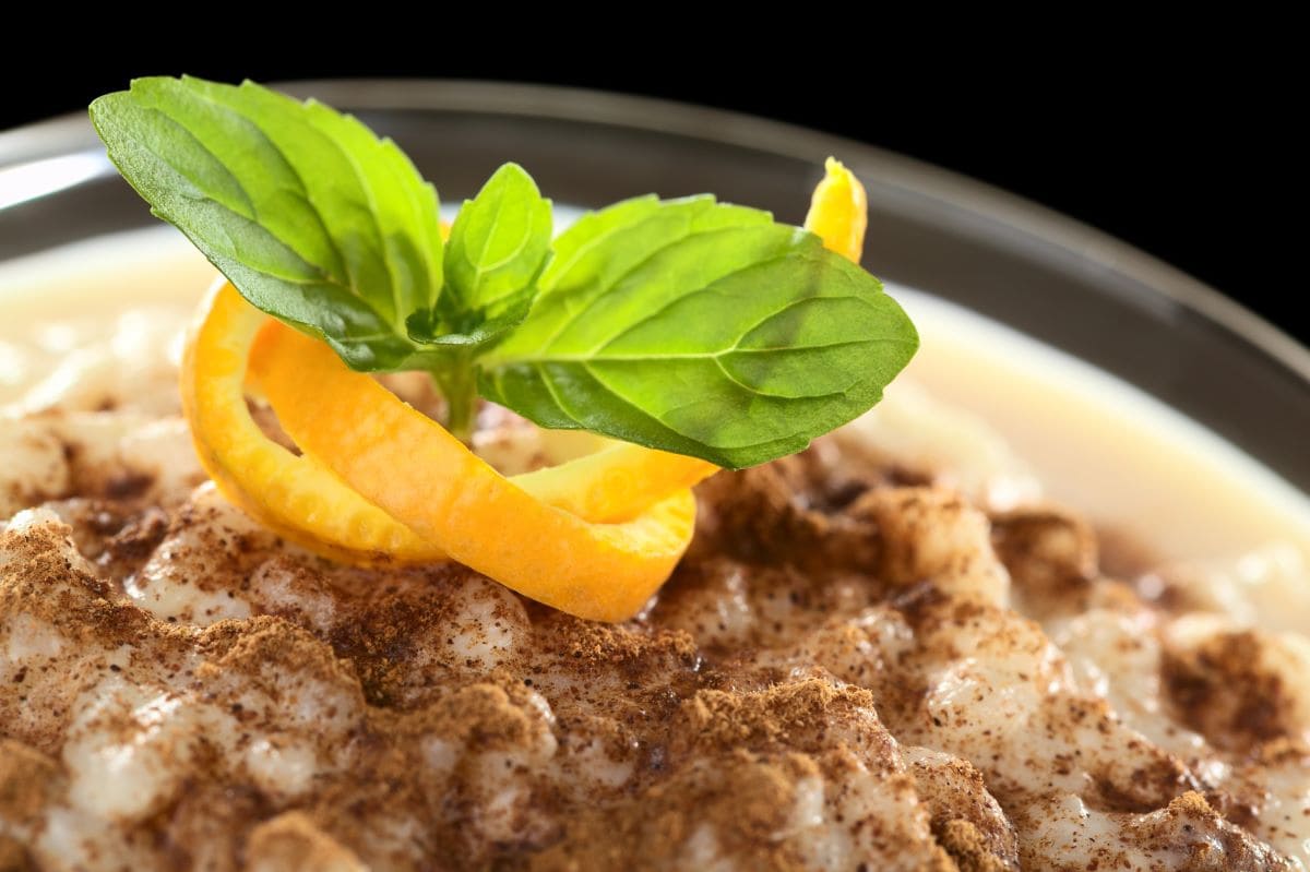 Garnished food with zestIldi papp