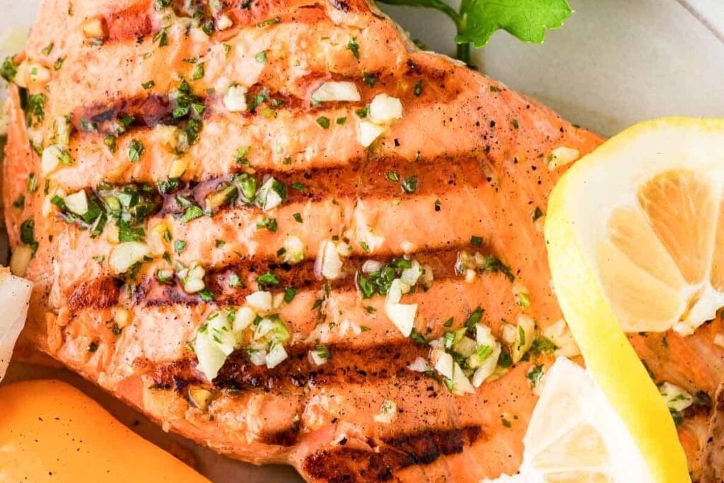 Grilled Sockeye Salmon by Two Cloves Kitchen