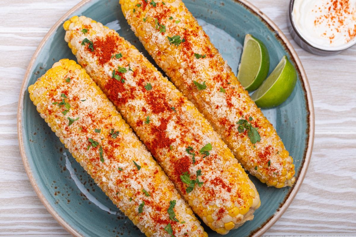Grilled corn cobsSomegirl