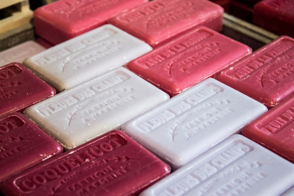 Handmade soap in storeJqnoc