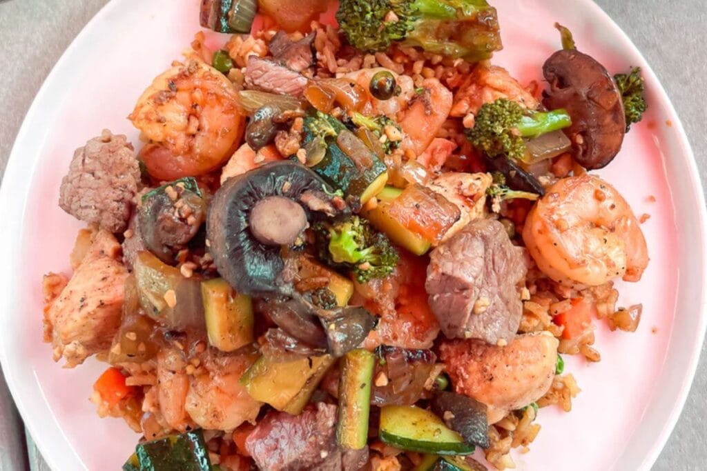 Hibachi On The Blackstone by Marci Renee