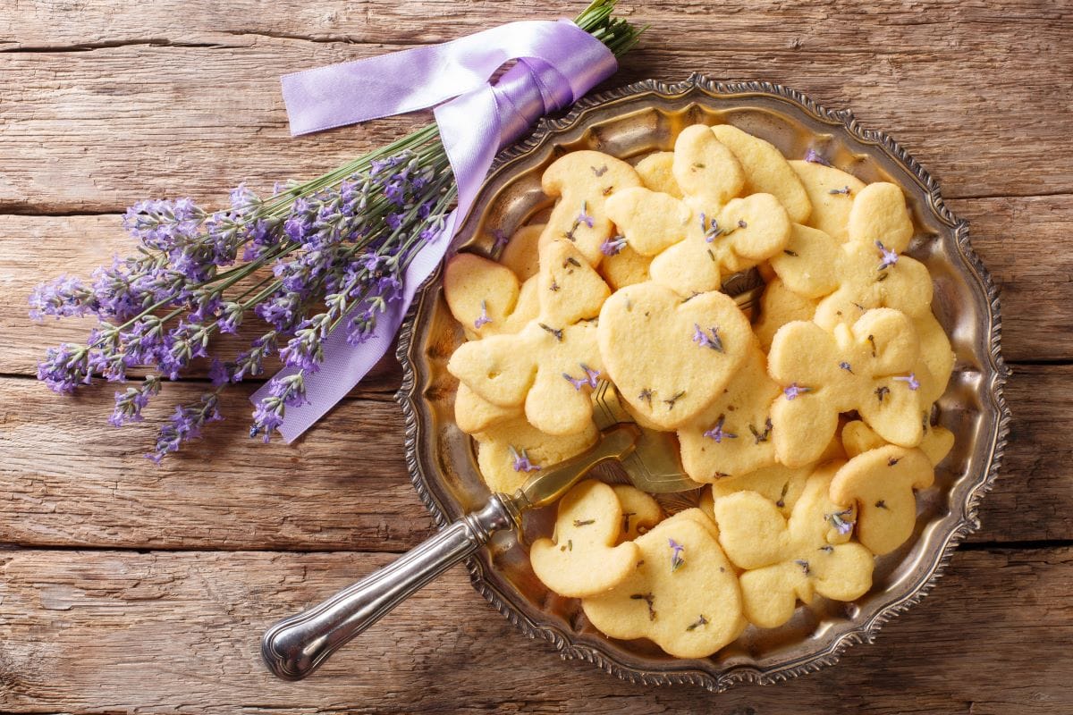 Lavender shortbreadLenyvavsha
