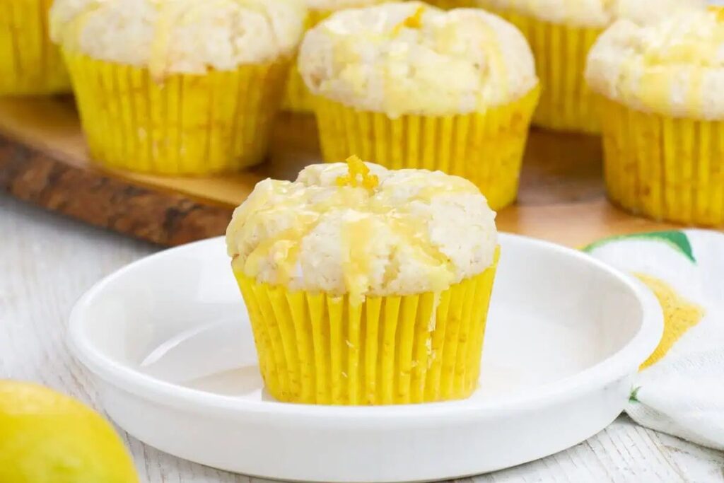 Lemon Ricotta Muffins by Little Nomad Recipes