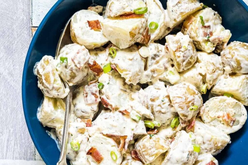 Loaded Ranch Potato Salad by Budget Delicious