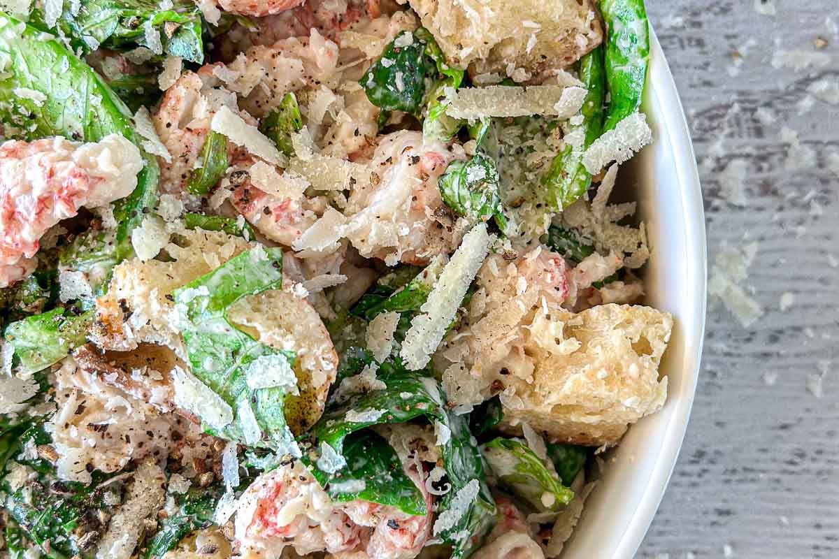 Lobster Caesar Salad by Simple and Fraiche