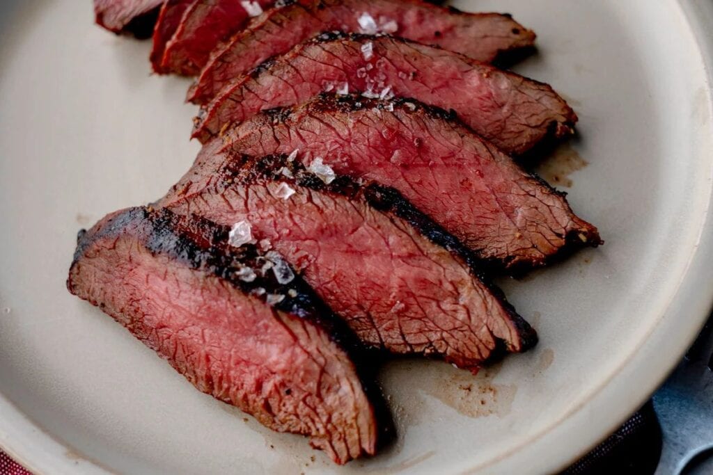 Marinated Venison Steak by Peak to Plate