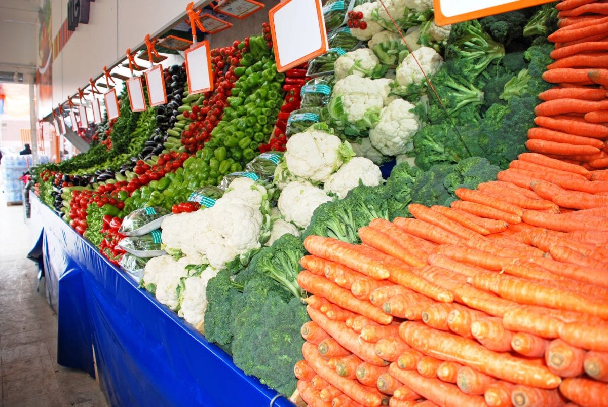 Market boothsbyenesaltin