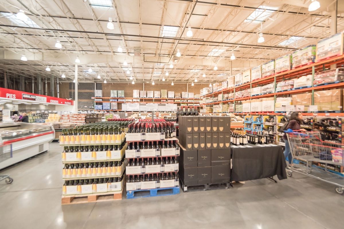 Modern grocery store with imported goodsTrongnguyen
