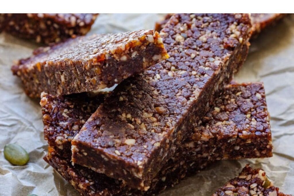 No Bake Date Bars by Happy Foods Tube