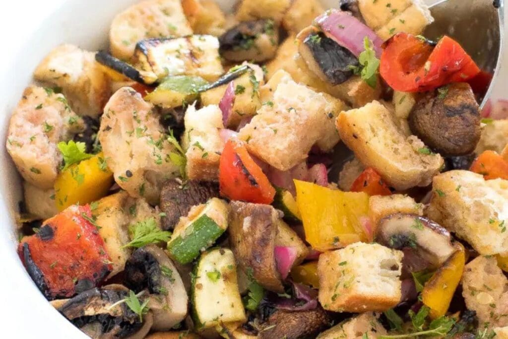 Panzanella Salad by Chef Savvy