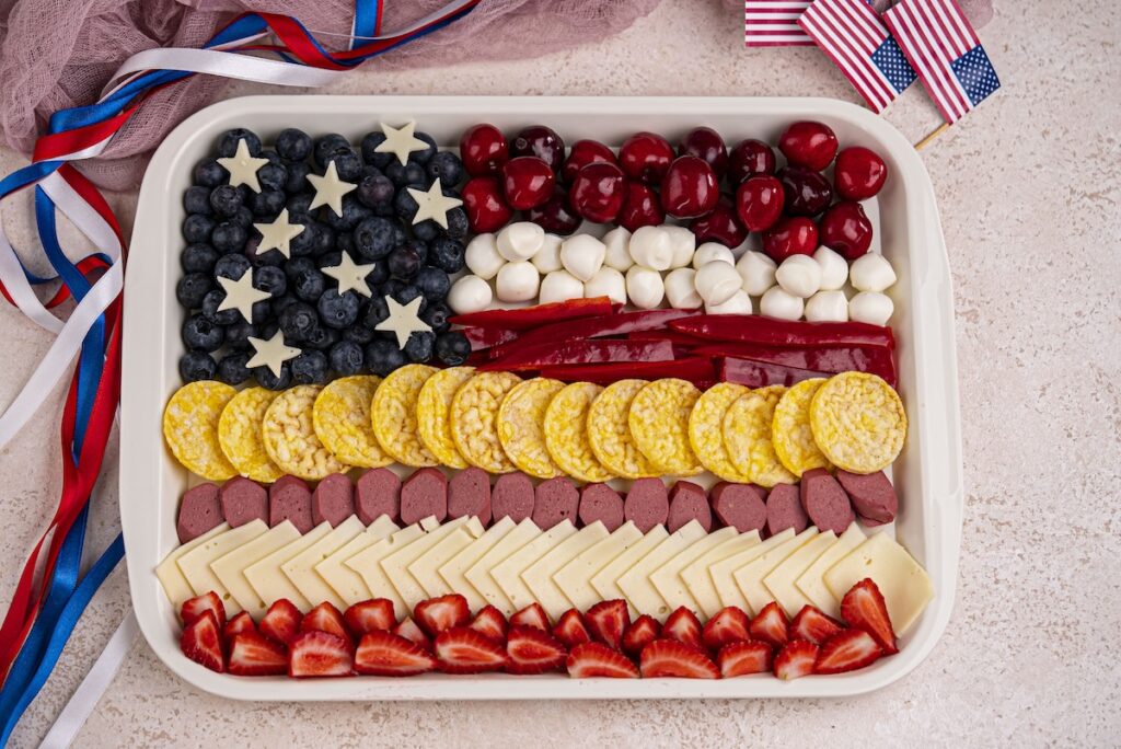 Patriotic Charcuterie Board FPW