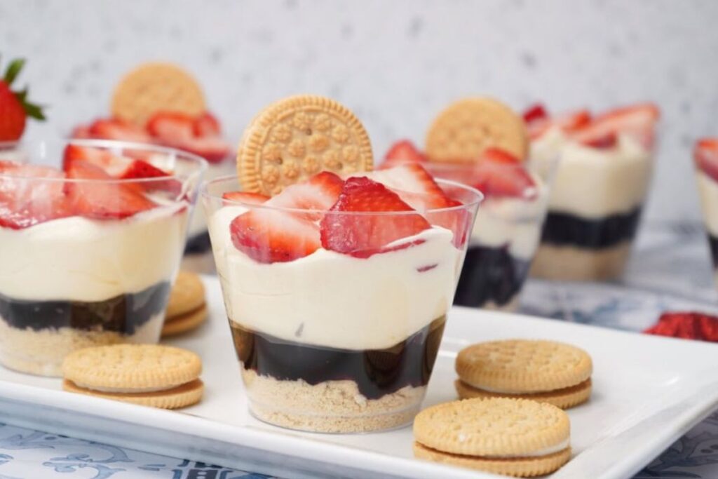 Red White and Blue Food