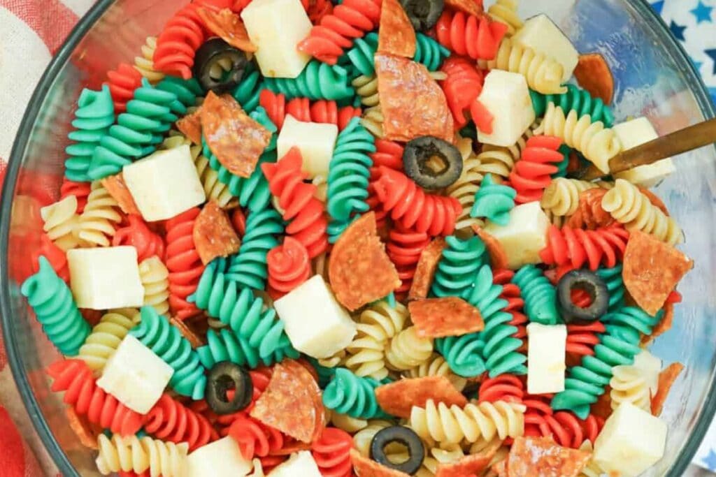 Red White and Blue Food