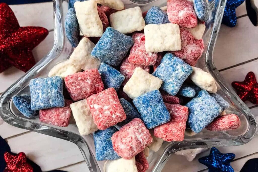 Red White and Blue Food