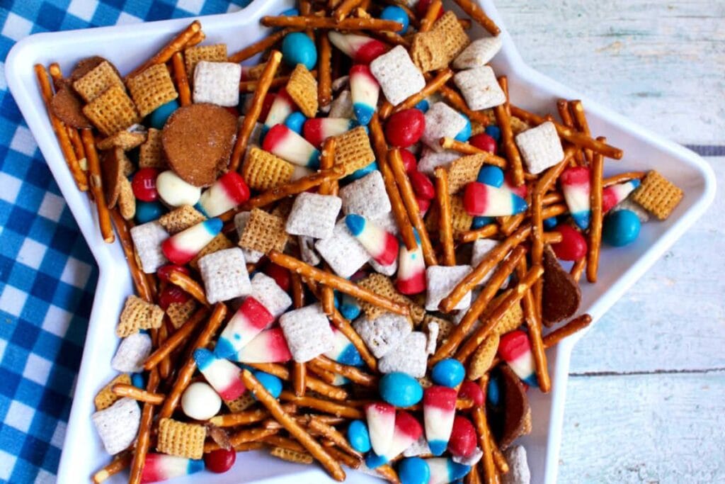 Red White and Blue Food