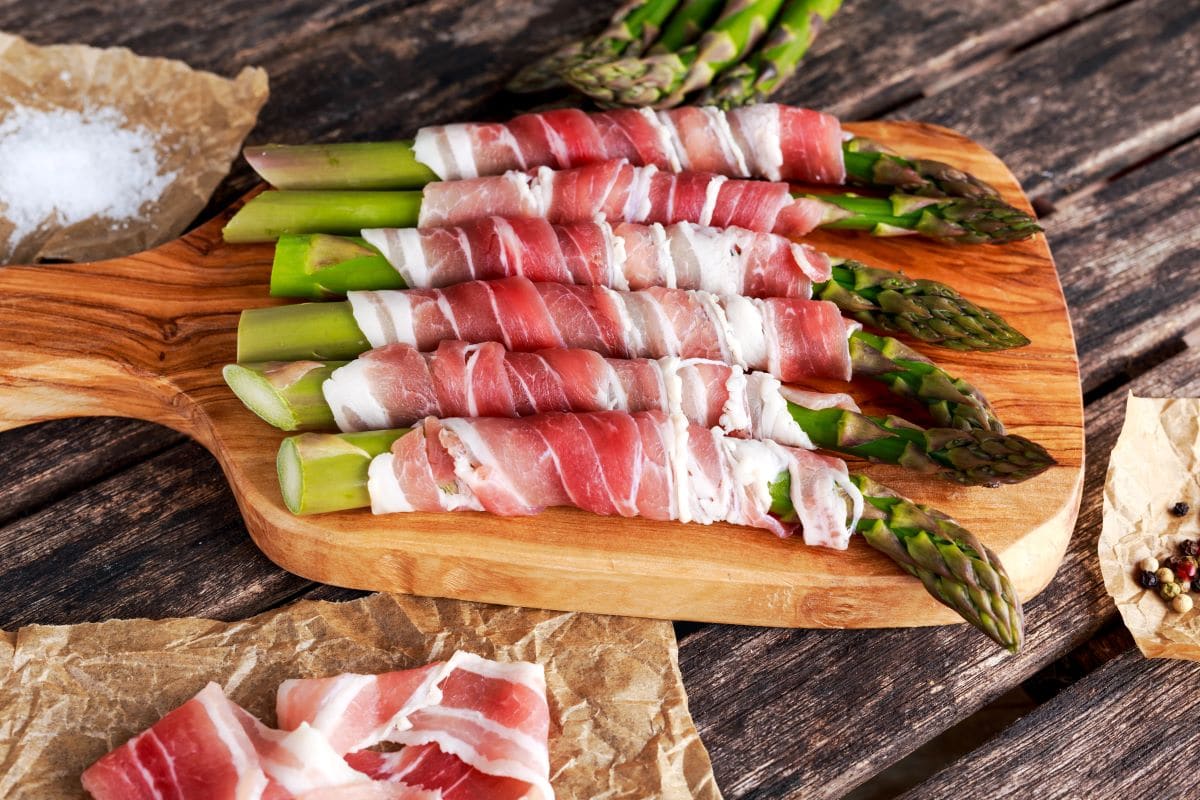 Prosciutto wrapped asparagusFunandrejs@gmail.com