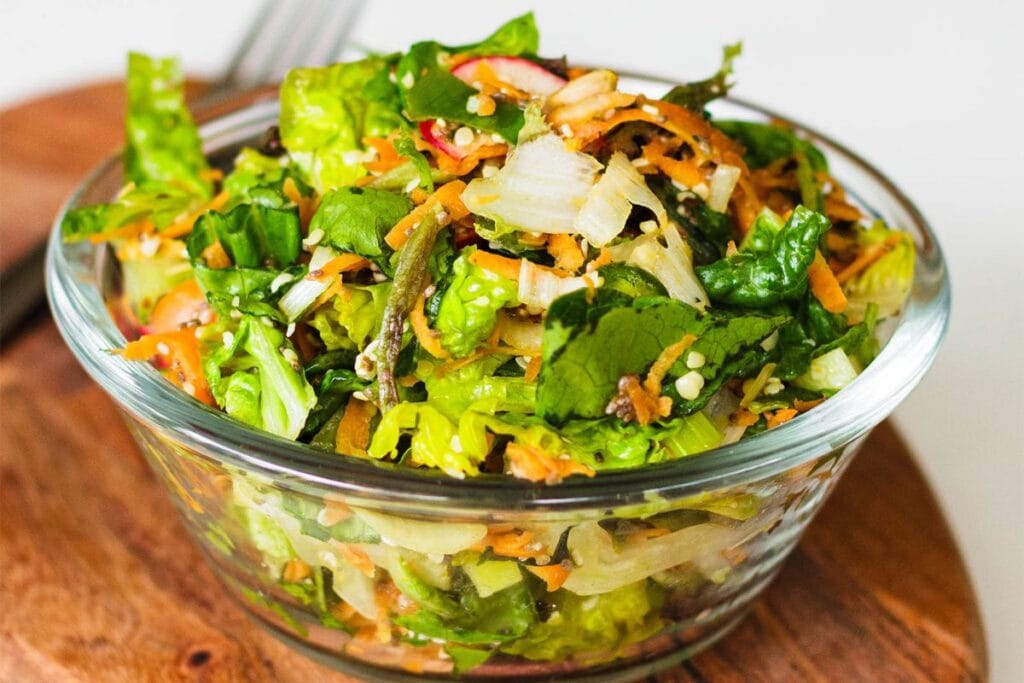 Quick Summer Green Salad by Refresh My Health