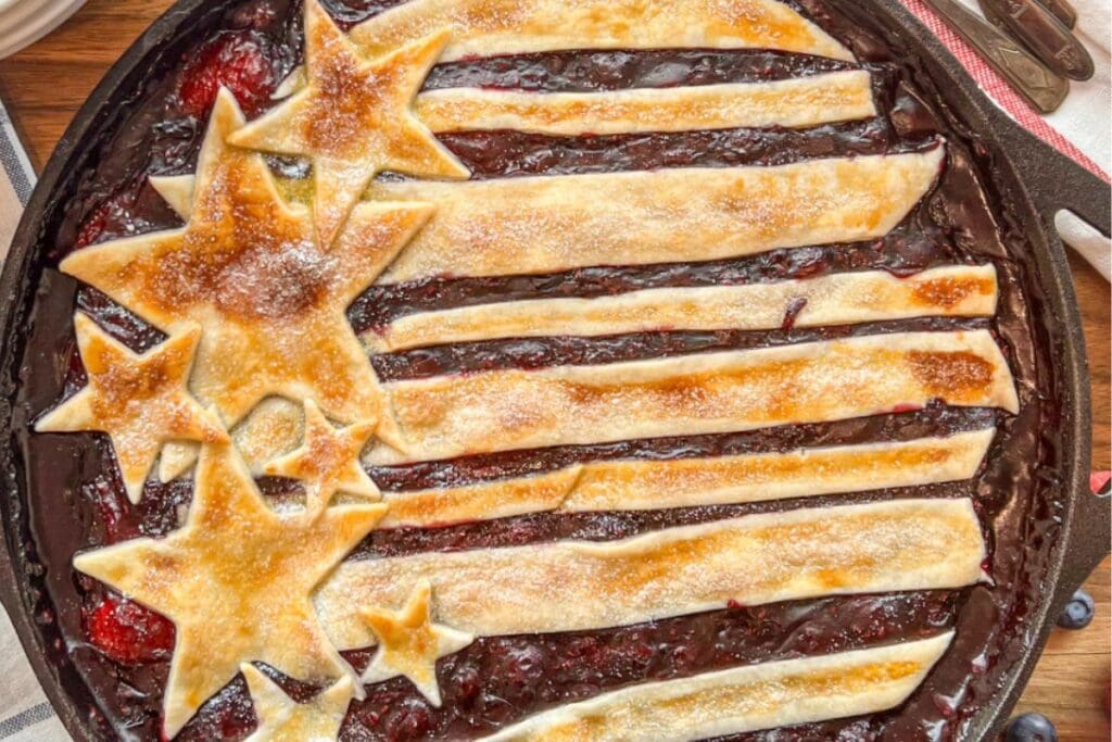 Red White and Blue Food