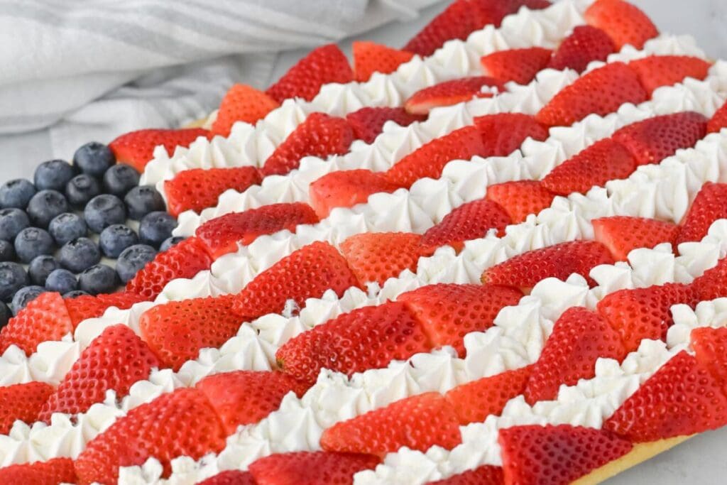 Red White and Blue Food