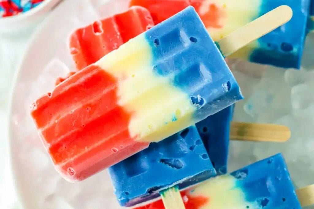 Red White and Blue Pudding Pops by Marias Mixing Bowl