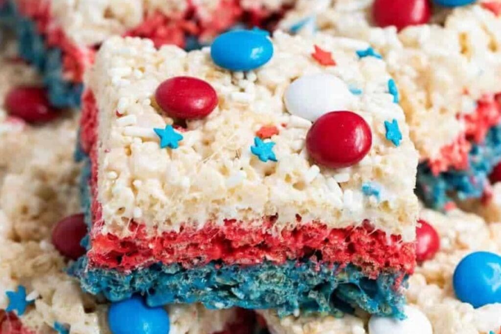 Red White and Blue Food