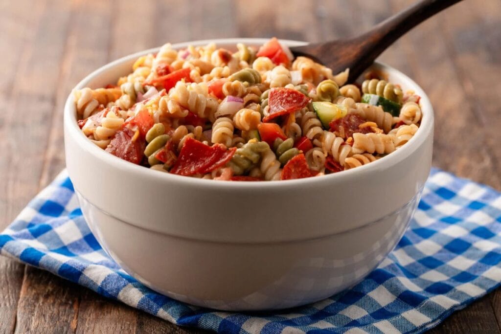 Salad Supreme Pasta Salad by Cooks with Soul
