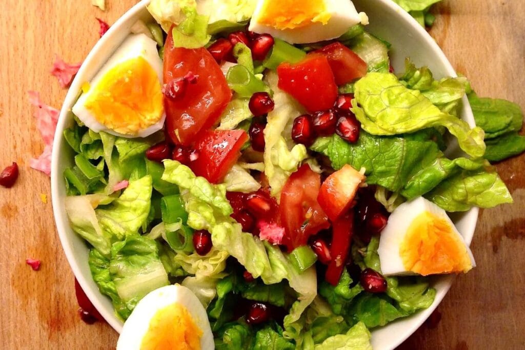 Salad with Pomegranate by Refresh My Health