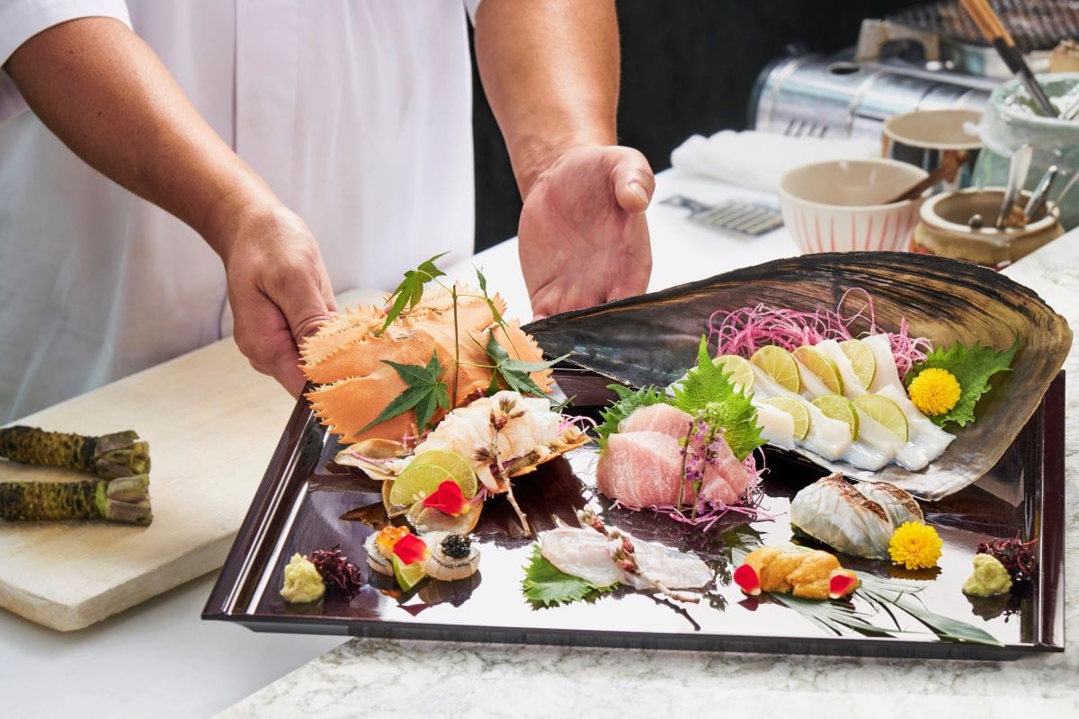 Seafood dishDewins