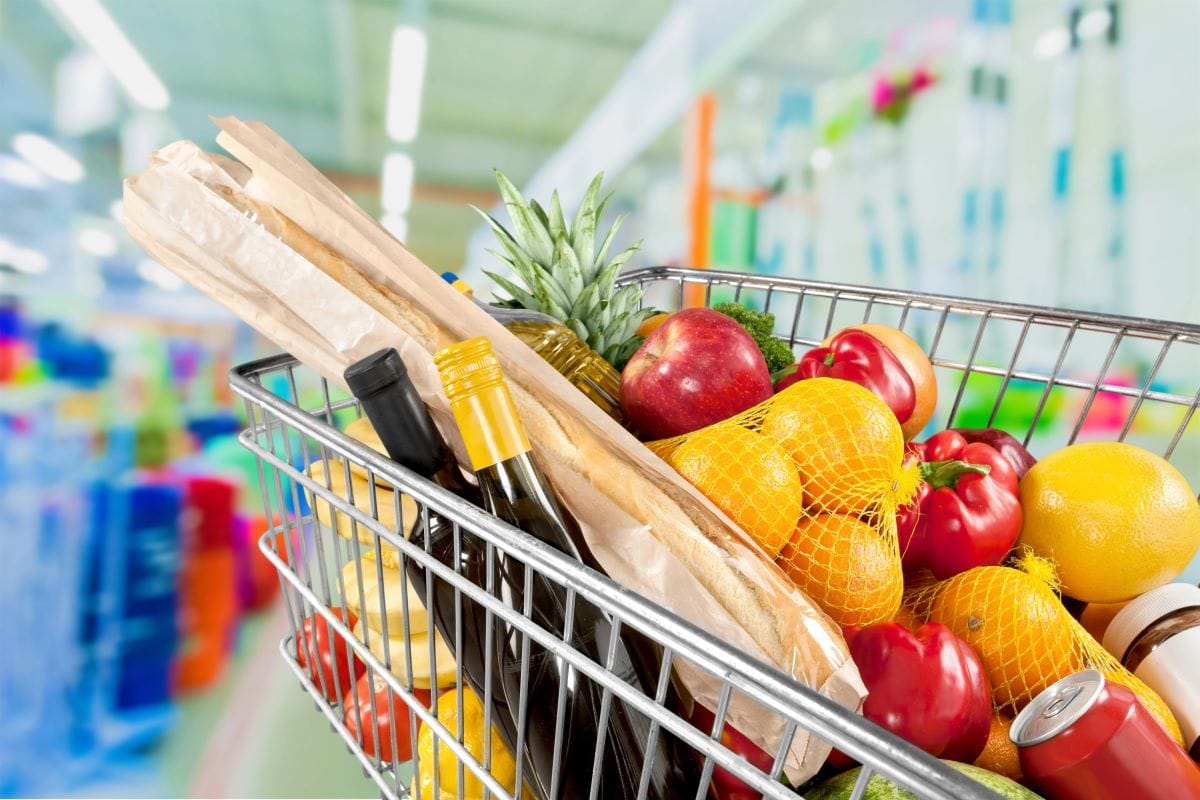 Shopping cart full of groceriesBilliondigital