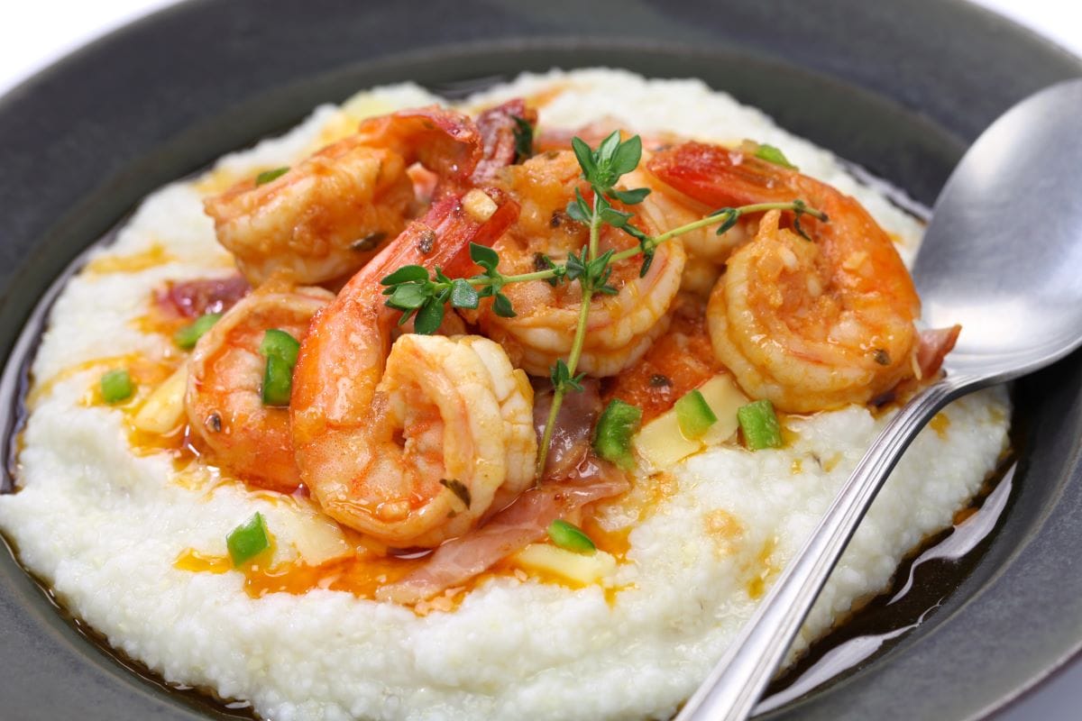 Shrimp and gritsAsimojet