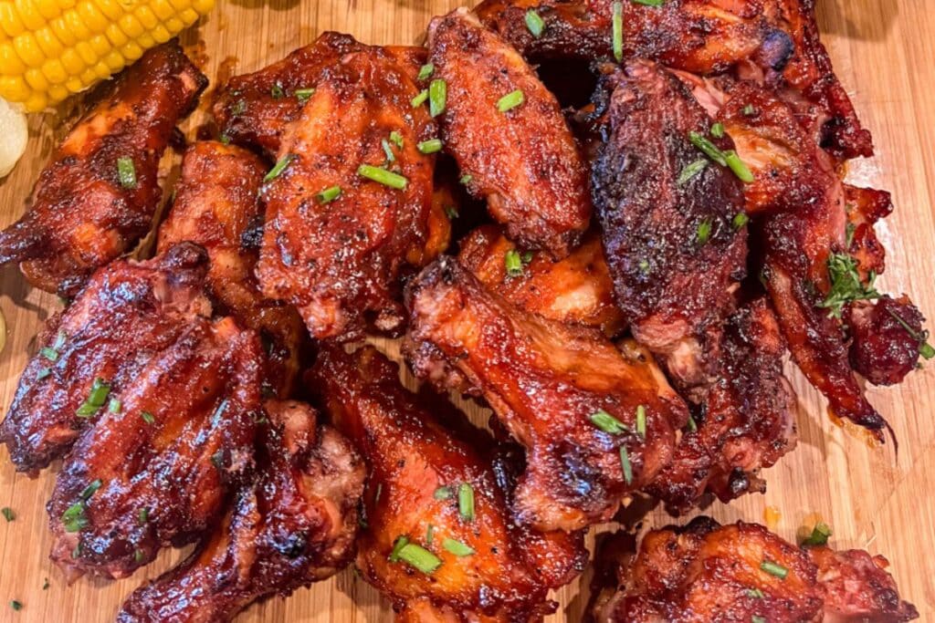 Sizzling Smoked Chicken Wings by Dutch Oven Daddy