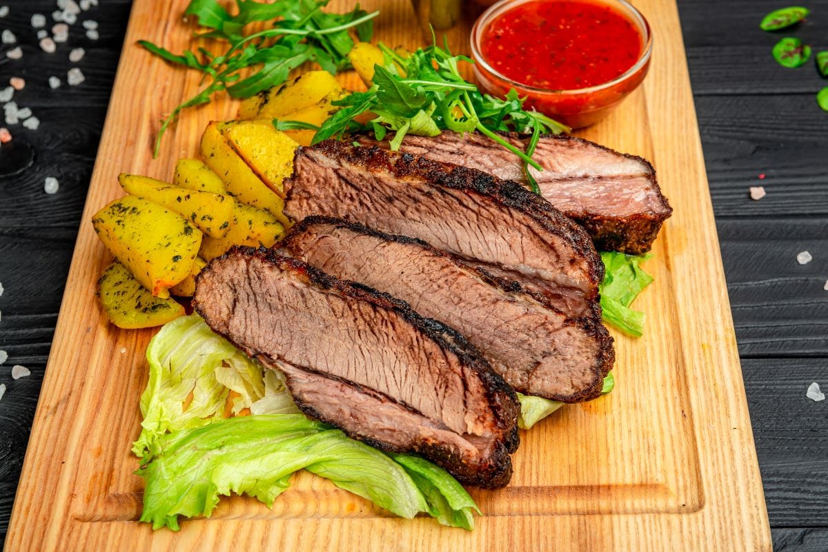 Slow cooked brisketWhite78