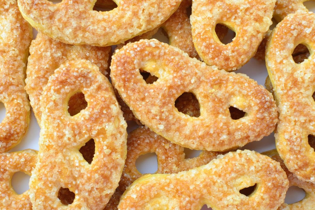 Soft pretzel bitesWhiteaster