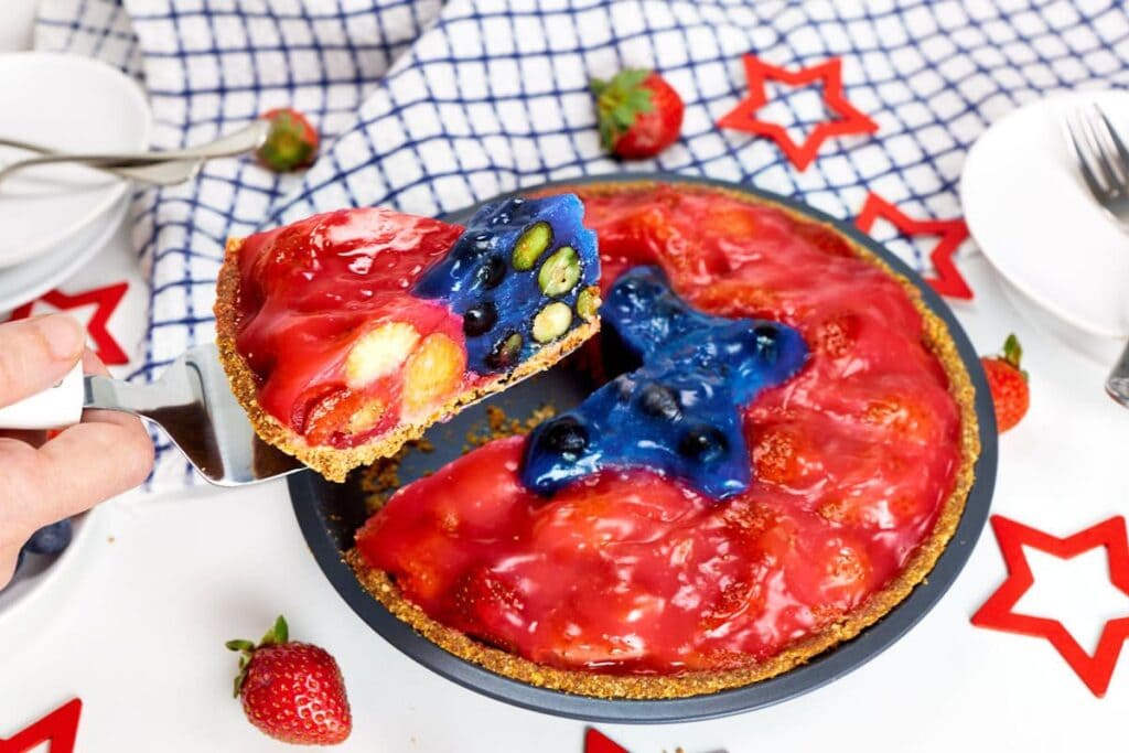 Strawberry Blueberry Pie by jellojoy