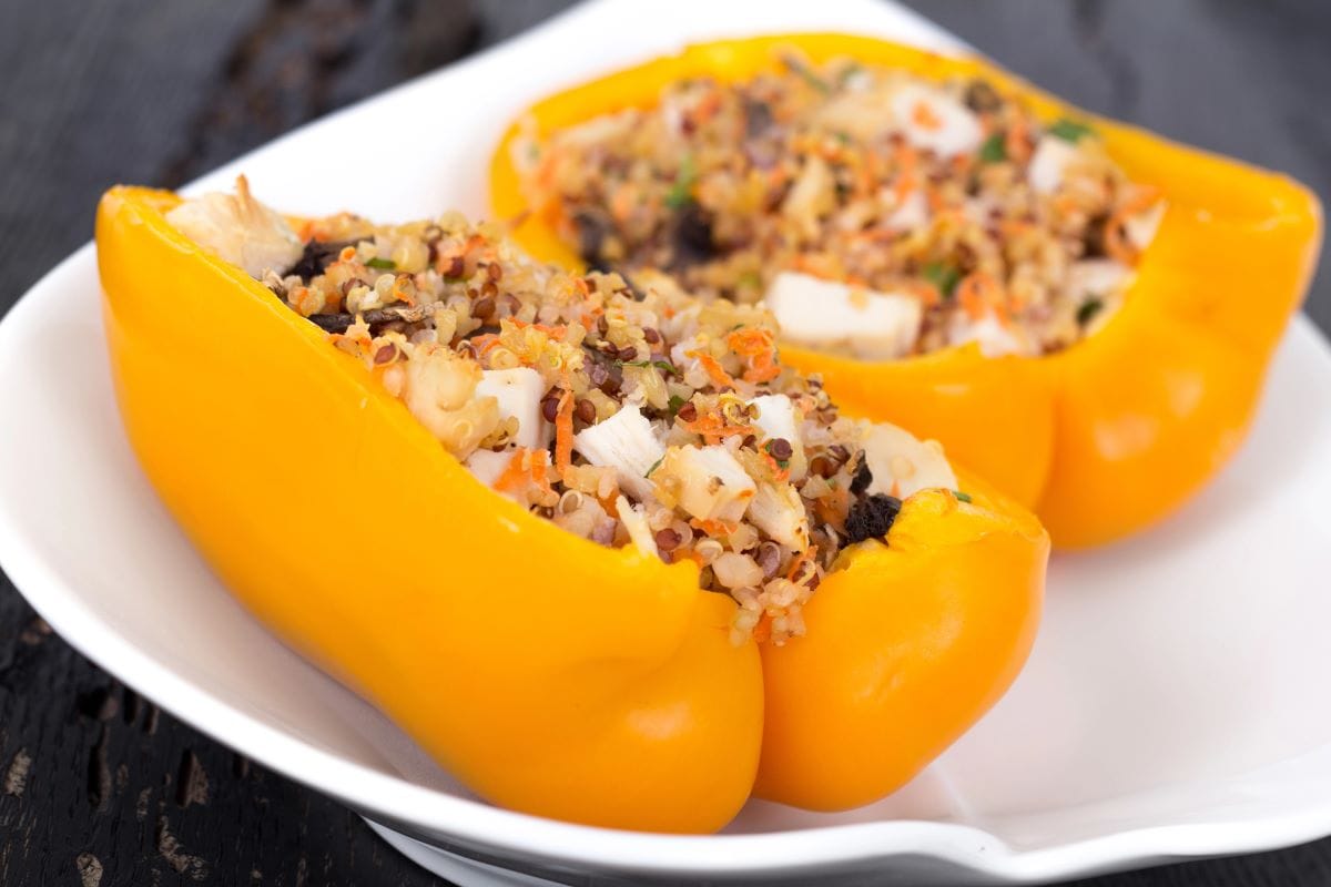 Stuffed bell peppersJuliedeshaies
