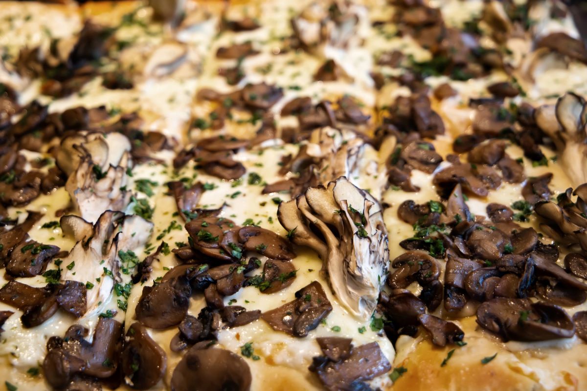 Truffle Mushroom FlatbreadUcpage