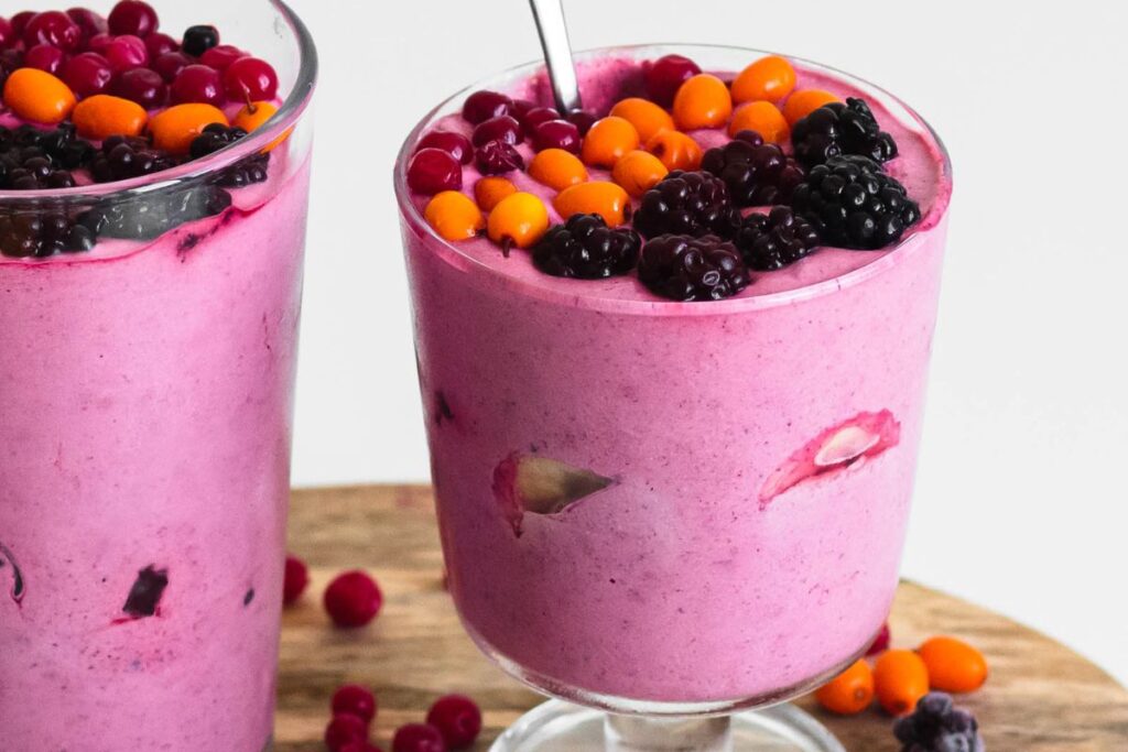 Ultimate Berry Banana Keto Milkshake by Refresh My Health