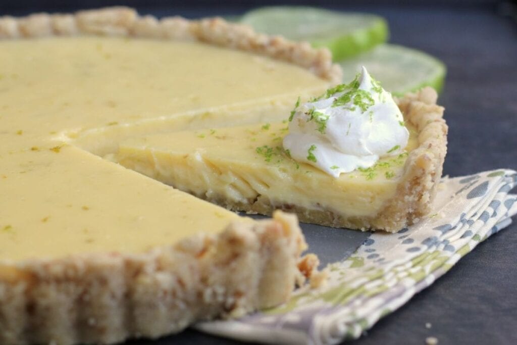 Walnut Lime Tart by Ericas Recipes