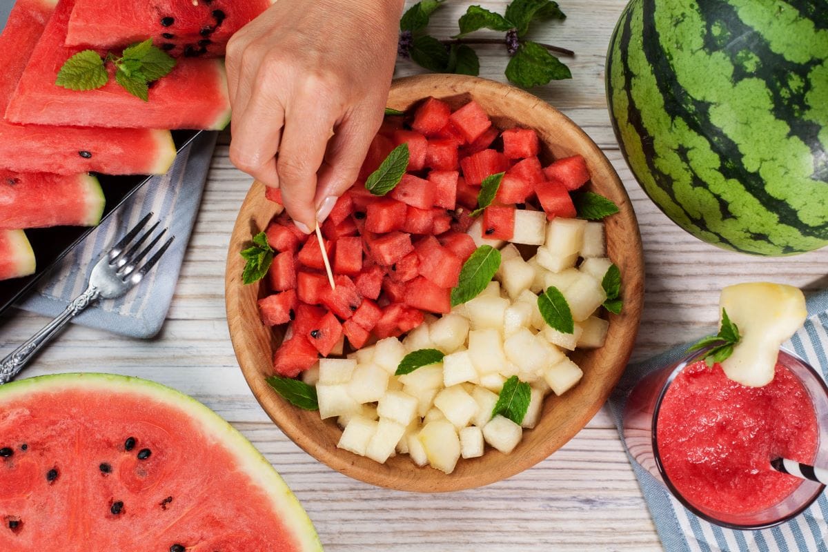 Watermelon bitesLightkeeper