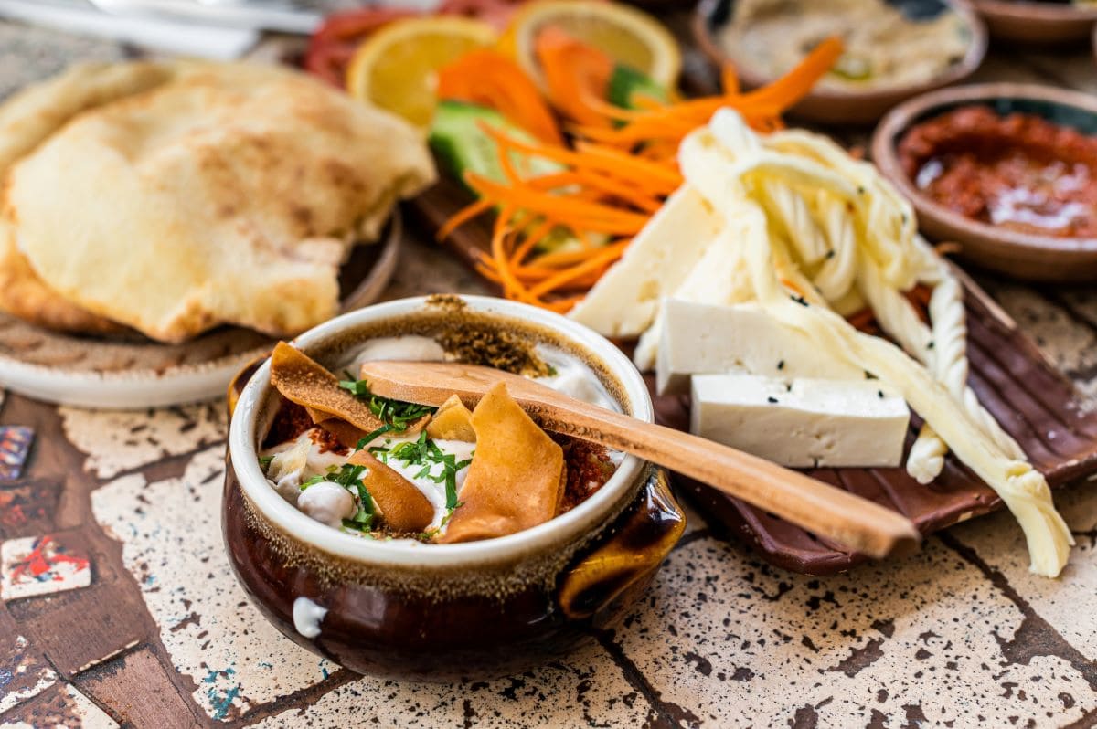 ZestyHummus platterComposter