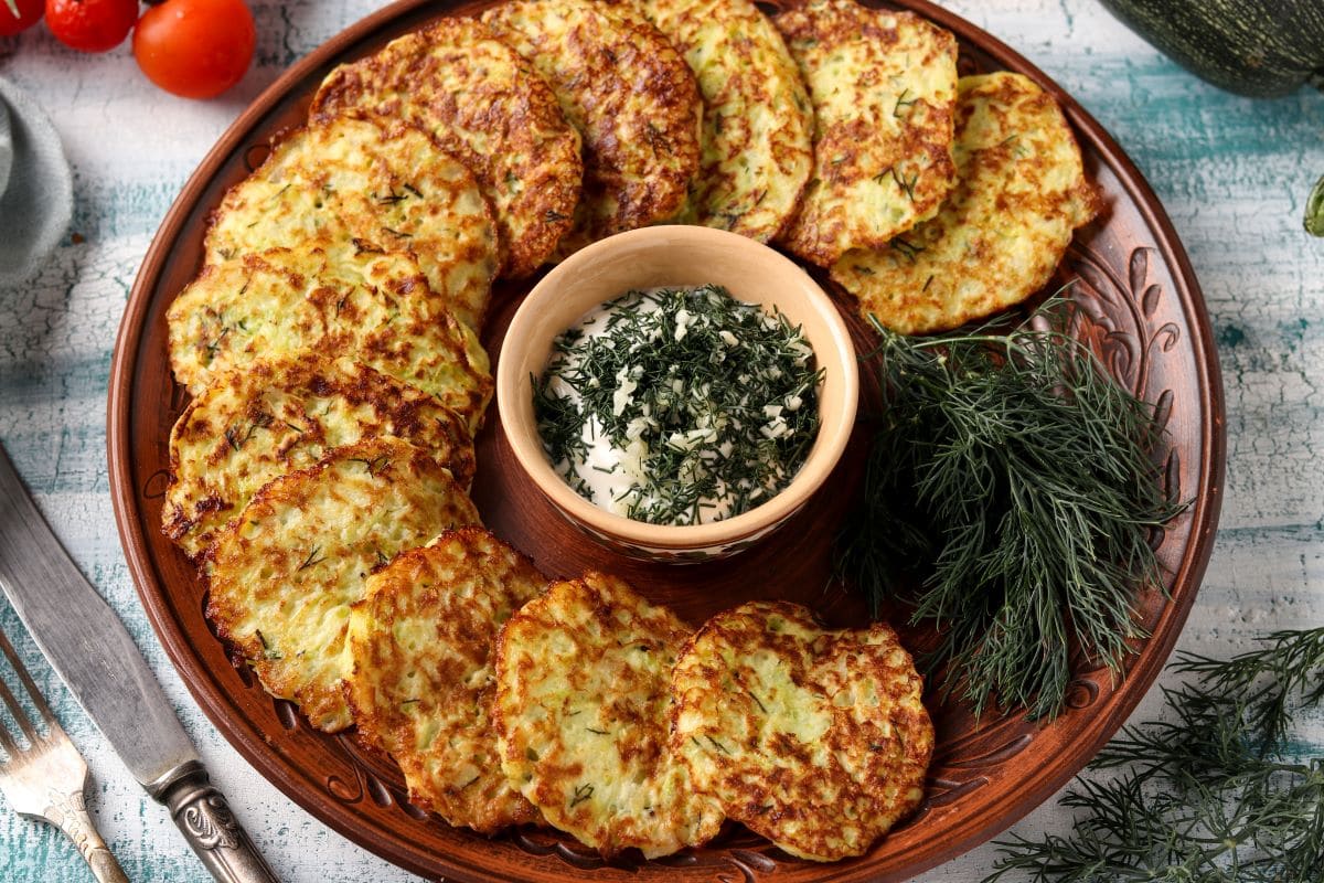 Zucchini FrittersIakshmi