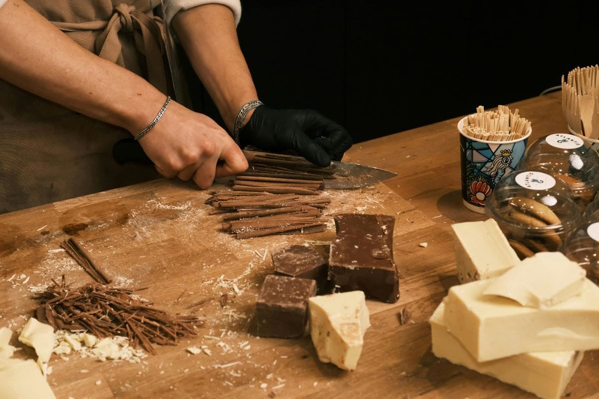 pexels Cemrecan Yurtman hand molded chocolate